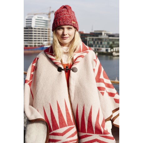 PAYDEN CAPA BEIG-ROJO
