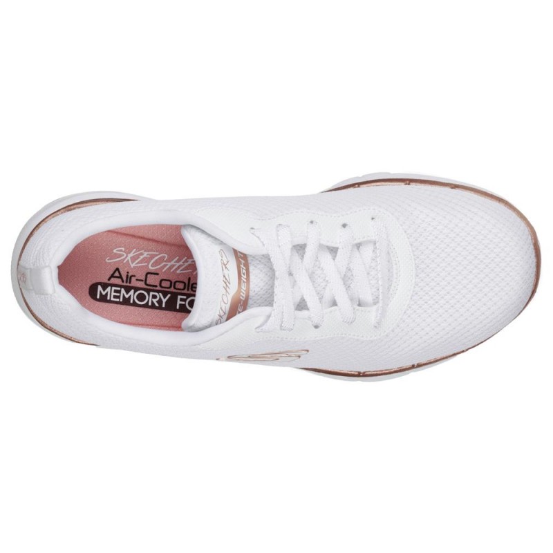 skechers flex sole blanco