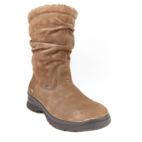 BOTIN MUJER IMAC 407659 NUBUCK TAUPE CON MEMBRANA IMPERMEABLE