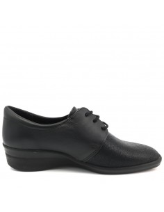 ELEGANTE-28 PIEL-LICRA NEGRO