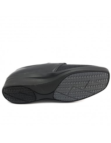 ELEGANTE-28 PIEL-LICRA NEGRO