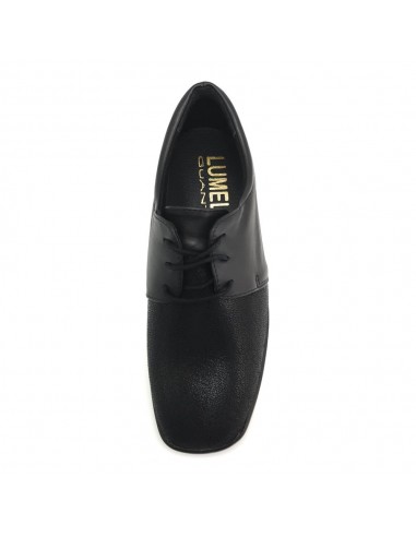 ELEGANTE-28 PIEL-LICRA NEGRO