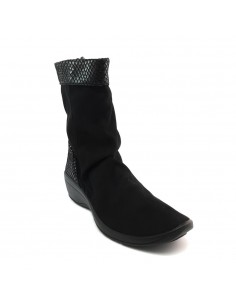 Botas De Mujer ARCOPEDICO SARA LICRA NEGRA NEGRO