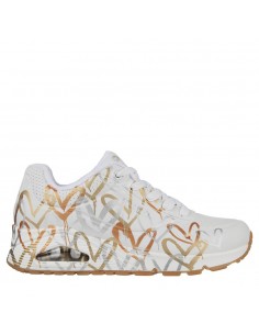 UNO AIR METALLIC LOVE BLANCA