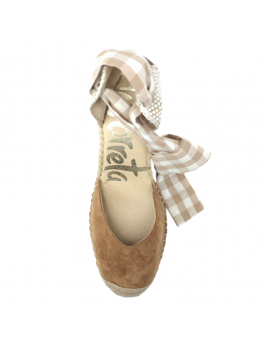 ALPARGATA NUBUCK CUERO