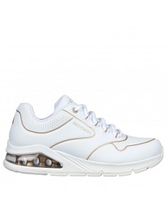 UNO 2 - GOLDEN TRIM BLANCA