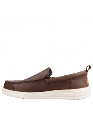 WALLY GRIP MOC CRAFT LEATHER MARRON