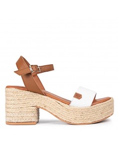 ABAKA SNAKE BLANCO-CUERO