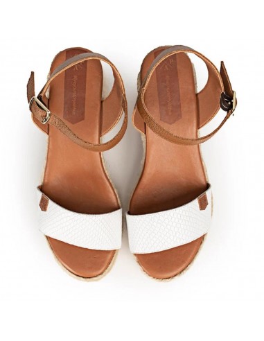 ABAKA SNAKE BLANCO-CUERO