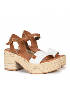 ABAKA SNAKE BLANCO-CUERO 2