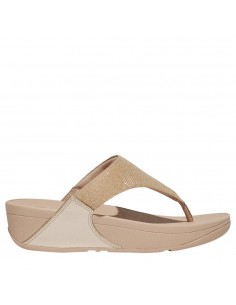 LULU SHIMMERLUX TOE-POST BEIG