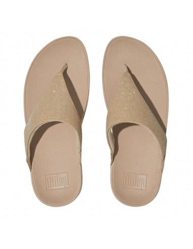 LULU SHIMMERLUX TOE-POST BEIG