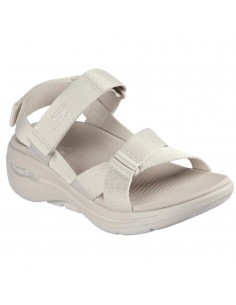 GO WALK ARCH FIT SANDAL BEIG 2