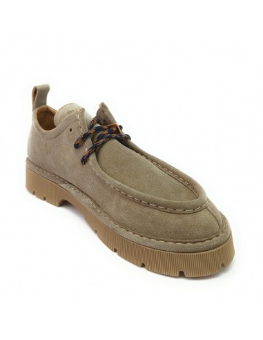 P99 LACE-UP NUBUCK BEIG