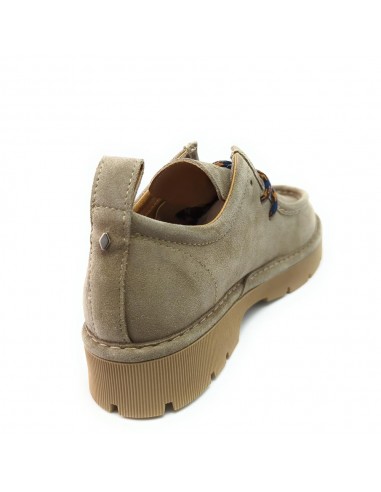 P99 LACE-UP NUBUCK BEIG