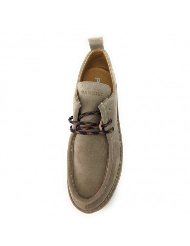 P99 LACE-UP NUBUCK BEIG