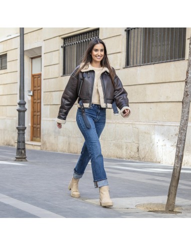 PAULINE B5 NUBUCK OFWHITE