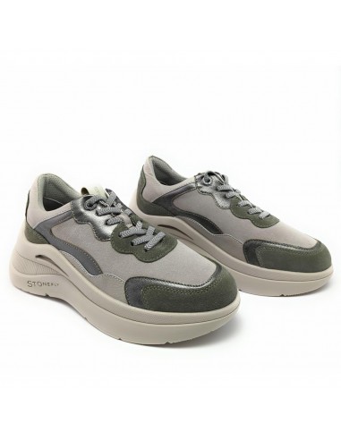 ROCHA-2 NUBUCK GRIS-KAKI