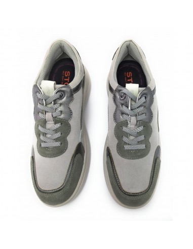 ROCHA-2 NUBUCK GRIS-KAKI