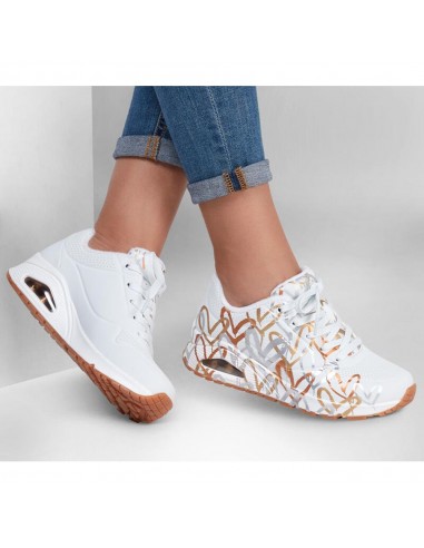 UNO AIR METALLIC LOVE BLANCA