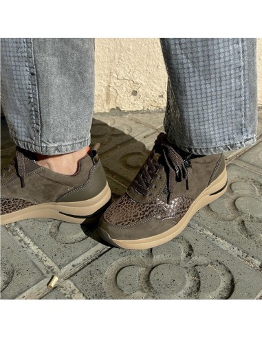 83714 NUBUCK-LICRA KAKI