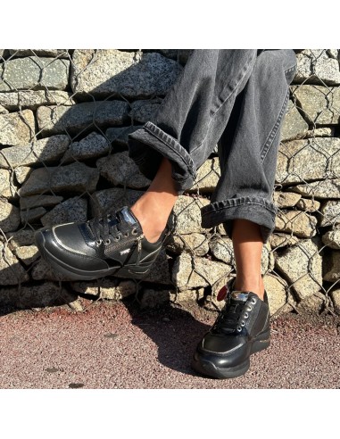 DEPORTIVA 83715 PIEL NEGRA