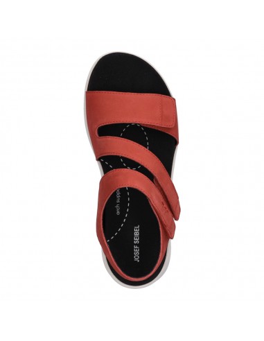 ESTELLE 03 NUBUCK ROJO