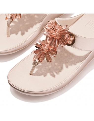 RUMBA STARBURST-BEAD TOE POST NUDE