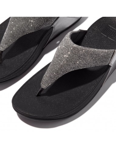 LULU SHIMMERLUX TOE-POST PEWTER