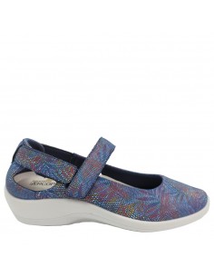 MINAVI LICRA ESTAMPADA AZUL