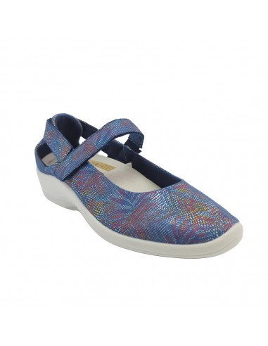 MINAVI LICRA ESTAMPADA AZUL