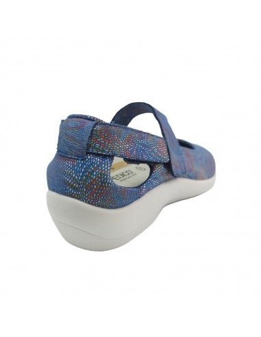 MINAVI LICRA ESTAMPADA AZUL