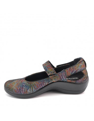 MINAVI LICRA ESTAMPADA NEGRA