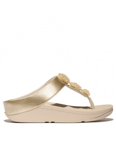 FINO BEADIE-BUTTON TOE POST PLATINO