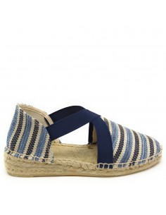 300 SANDALIA YUTE RAFIA AZUL