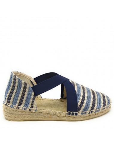 300 SANDALIA YUTE RAFIA AZUL