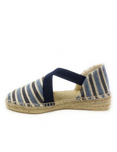 300 SANDALIA YUTE RAFIA AZUL