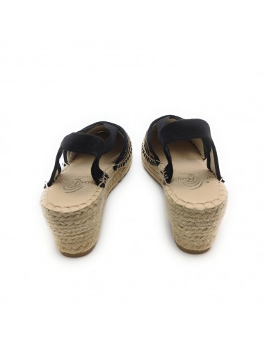406 SANDALIA YUTE RAFIA BEIG-NEGRA