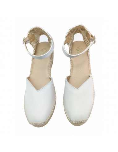 541 SANDALIA YUTE PIIEL BLANCA