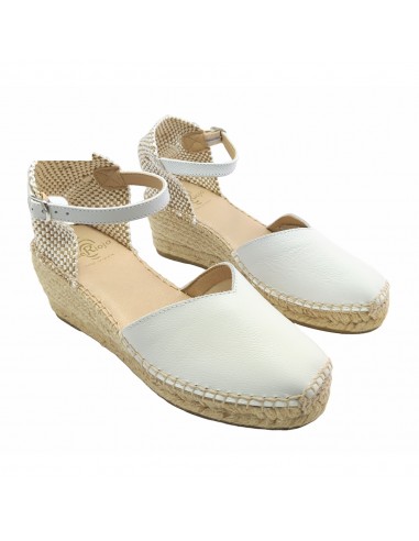 541 SANDALIA YUTE PIIEL BLANCA