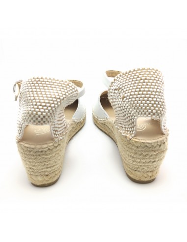 541 SANDALIA YUTE PIIEL BLANCA