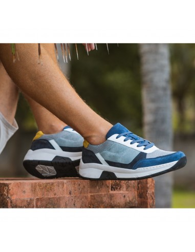 MITCHELL-10 PIEL AZUL