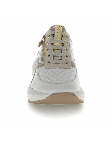 TWINS-2 PIEL GRIS-ORO