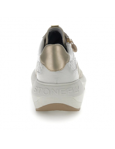 TWINS-2 PIEL GRIS-ORO