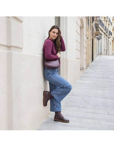 FRISIA B19 PIEL BURDEOS