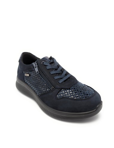 819 NUBUCK-LICRA-AZUL